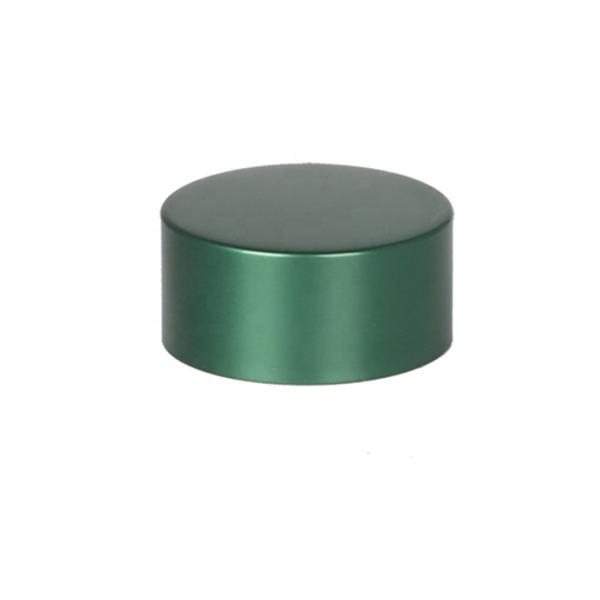 Metal Plastic Cosmetic Jar Lids 45mm Custom Made Bottle Caps For Wide Mouth Bottle
