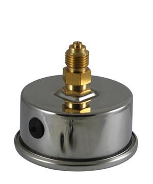 3 3.5 4 Inch Liquid Filled Pressure Gauge 0-15000 Psi Glycerine Manometer Center Back
