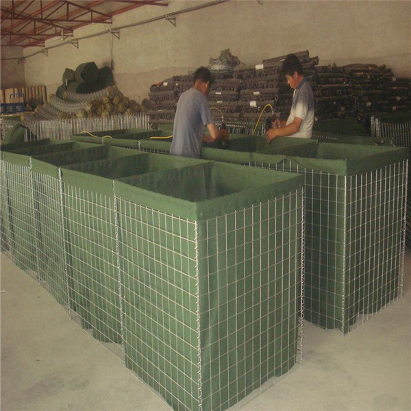 Mil 7 sand filled Hesco Barrier wholesale professional manufacturer/hesco barriers sizes and prices