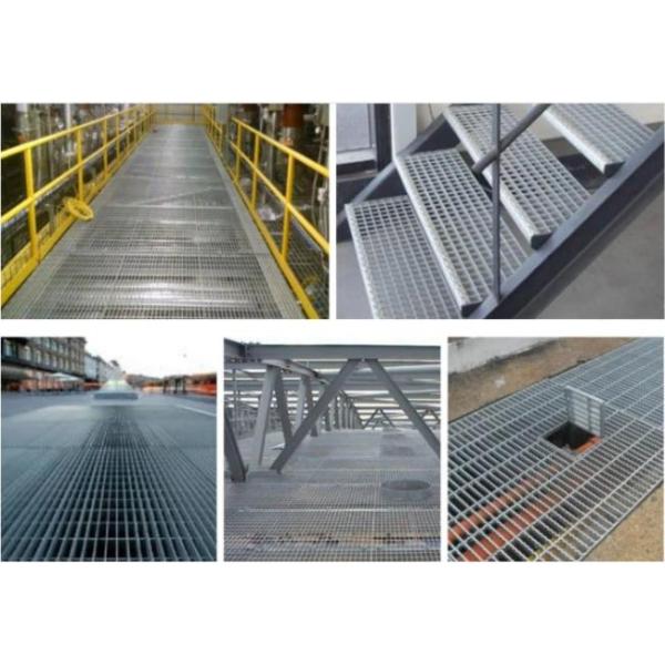 ISO9001 Hot Dipped Galvanized Catwalk Steel Stair Treads Grating