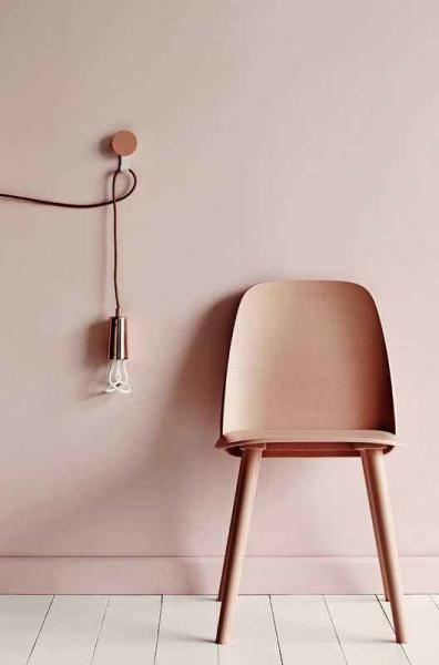 Dining Furniture Muuto Nerd Chair , Classic Colorful Modern Wood Chair
