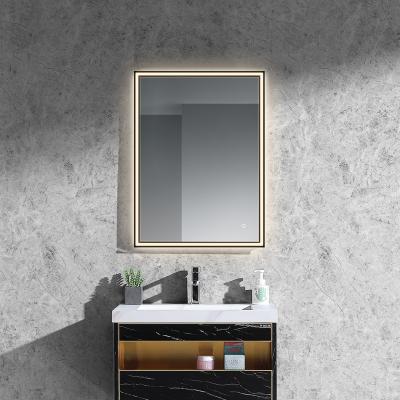 Dimensão personalizada 2023 Alta saída 2835 SMD Touch Screen LED Hotel Banheiro Vanity Mirror