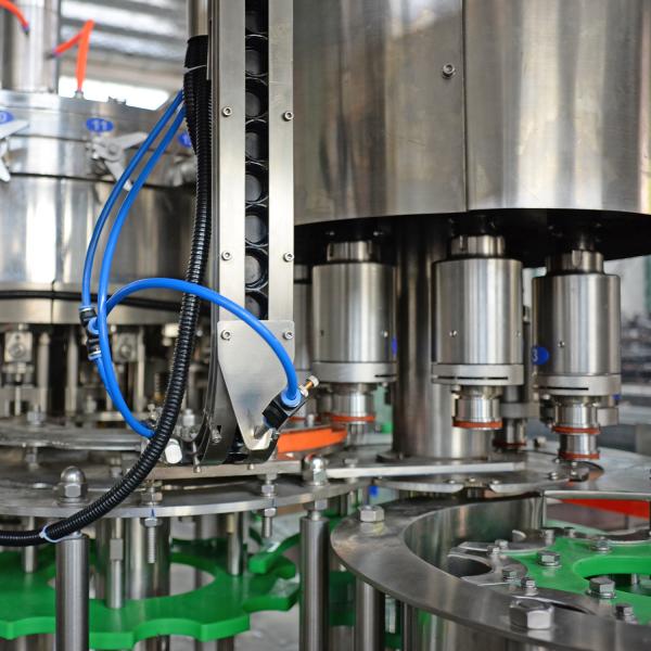 A água de soda automática que enche a garrafa 2000-36000 pela hora engarrafou a máquina de enchimento carbonatada da bebida