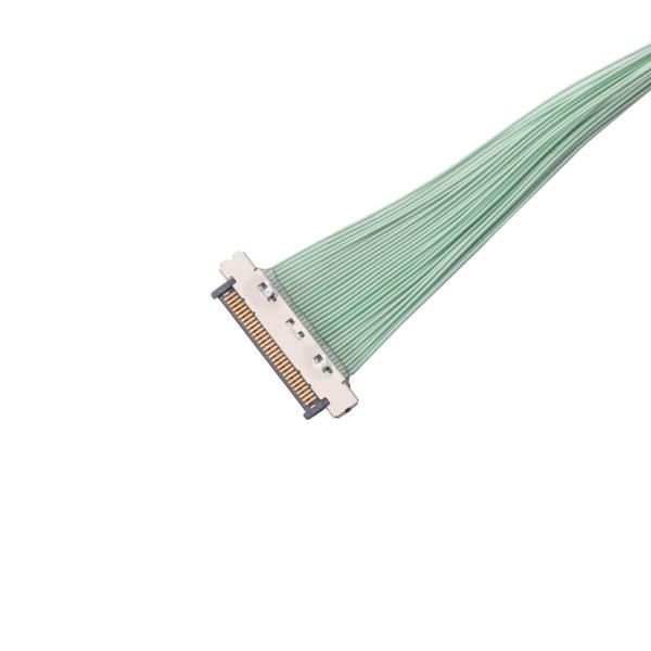 KEL 0.4mmピッチのマイクロ同軸ケーブルUSL20-30SS-010-C 30 Pin 40 Pinの細いプラグの設計