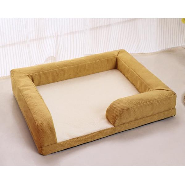 Handmade заплетенный валик Basketwith собаки ротанга кровати котенка лист Cattail мягкий