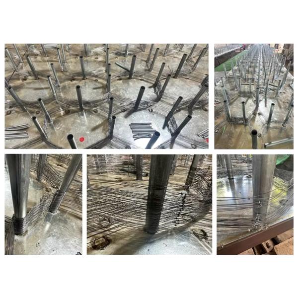 Mzp Metal Wire Anti-Tank Barrier Defense Tank Movement Barrier Metal Net Wire Coils