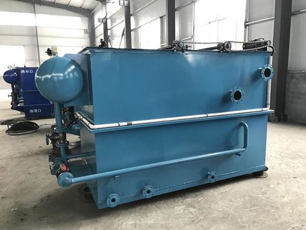 Small Powerful Carbon Steel DAF Machine For 30m3/hr Dissolved Air Flotation In Industrial Wastewater