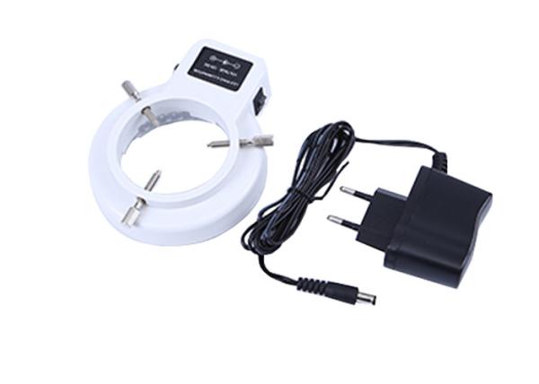 Plastic Cover Microscope Led Ring Light 5mm /3mm Diameter Light Weight