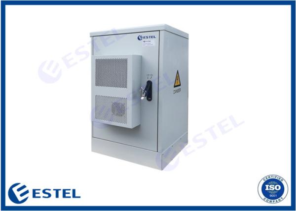 IP55 20U Outdoor Communications Cabinet Single Wall With Thermal Insulation