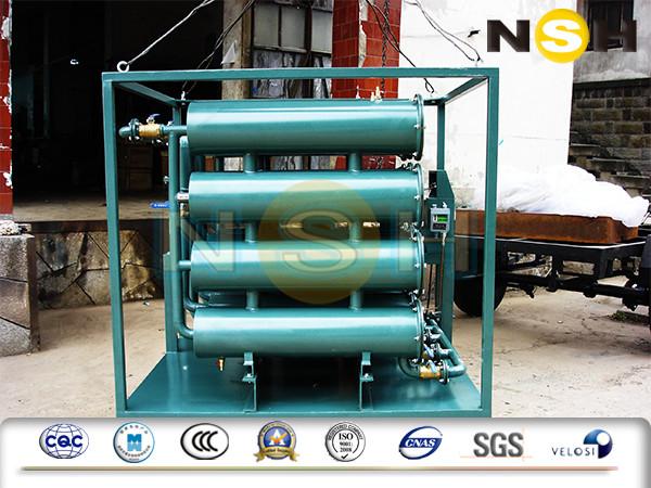 2000 LPH Transformer Oil Filtration / Oil Filtration Plant With Aluminum Closed Doors