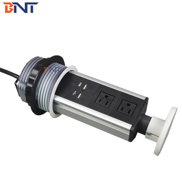 Dual usb charger modular pop up kitchen power socket