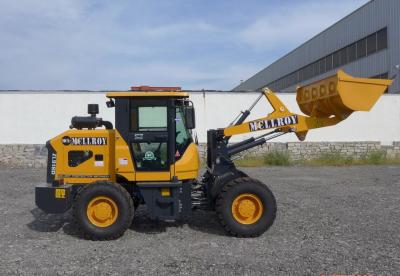 Industrial Front Loading Shovel , Four Wheel Loader With 0.5m3 Bucket ODM