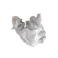 secondary shirt White Knitting Cotton wiping  Cleaning Rags