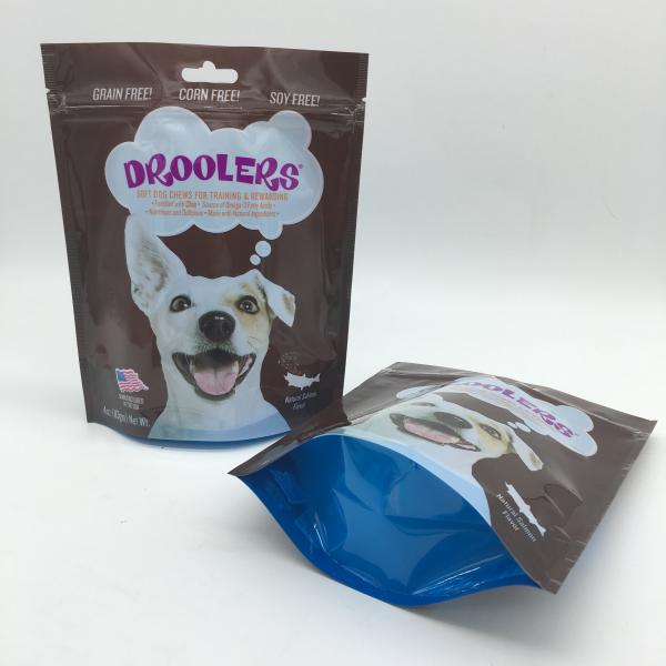 custom printed stand up zippe foil peanut pouch , food bag sealer