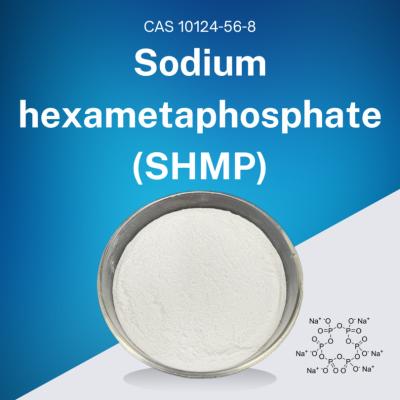SHMP CAS 10124-56-8 Hexametaphosphate de sodium à 68% de qualité technique