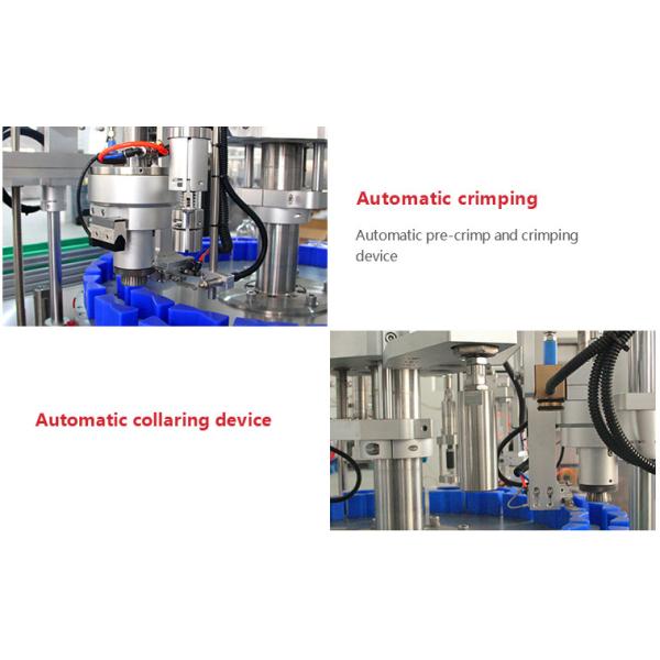 CE Standard Bottle Alcohol Hand Sanitizer Dispenser Liquid Filling Capping Machine