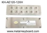 Teclado numérico personalizado 12 chaves de aço inoxidável do metal do FCC na saída da matriz