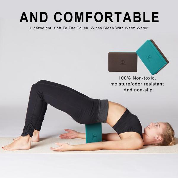 Earth Friendly Colorful Cork Yoga Mat Biodegradable Natural Fitness