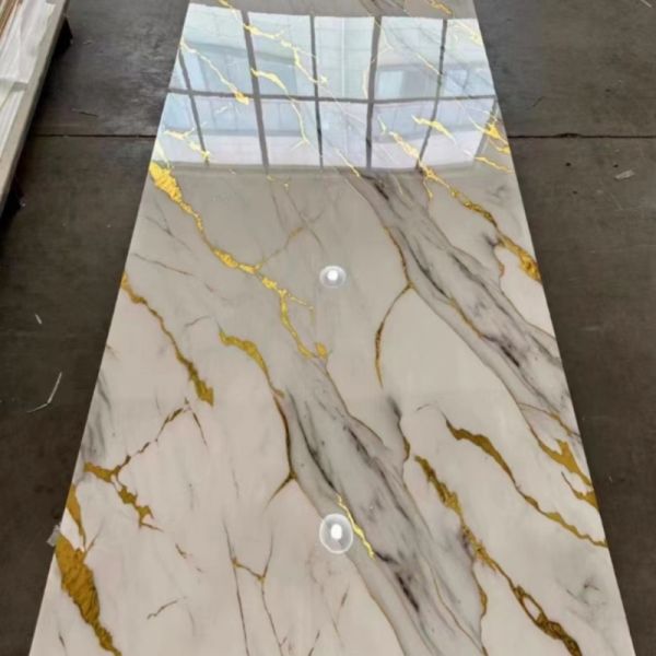 Shower 3d Pvc Shower Marble Wall Panel Panels Pvc Cladding Garage Modern Marble Look Traslucido Sheet Panel