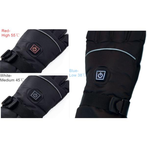 Нагревательный элемент из композитного волокна из искусственной кожи с противоскользящими тепловыми тепловыми перчатками