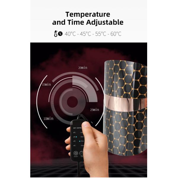 ABS PET PC 240V 60HZ 4 Gear Temperature LED Light Therapy Mask