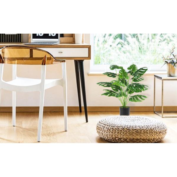 Faux Plant Artificial Plant Split-Leaf Philodendron, Monstera Deliciosa, Fake Indoor Plant, Excellent Gift