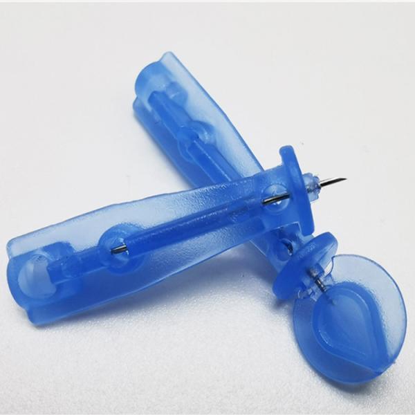 Advanced 23g Stainless Steel Blood Lancet Device for Easy and Safe Blood Sampling