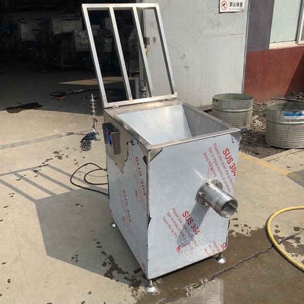 Poultry Frozen Meat Grinder 500kg/H 5.5kw Mixer Meat Mincer Grinder