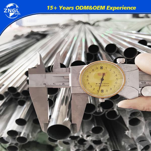 JIS Standard Sts304 Stainless Steel Pipe for Industry and Building Construction/Building