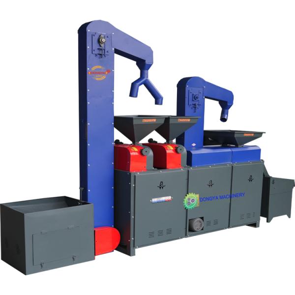 12 лошадиных сил резиновый ролик коричневый и белый рисовая мельница 500 кг в час 220 В однофазный