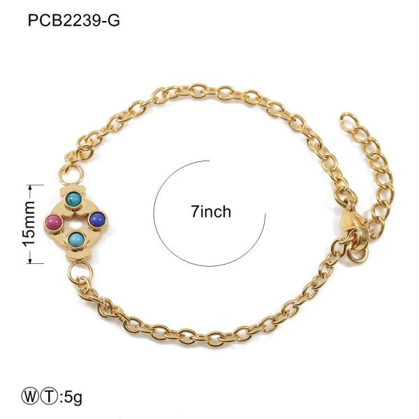 Cute 316L Stainless Steel Bracelet for Party / Handmade Wedding Jewellery