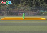 Piscine de volley-ball gonflable étanche 0,9 mm Cour de volley-ball aquatique en PVC Souffler Jouets aquatiques pour les jeux d'eau sportifs