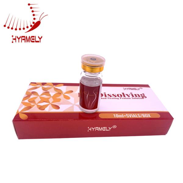 Решение липолиза пробирок Hyamely 5 жирное растворяя для стороны и тела