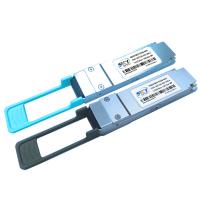 80km BIDI QSFP28 ZR4トランシーバー LAN WDM EML+SOA -28dBm 感度 100GBASE-ZR4