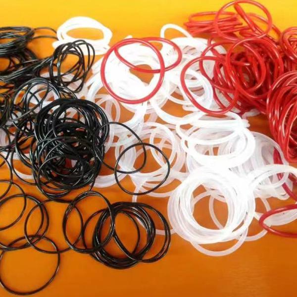 Good Quality Heat-Resistant FKM NBR HNBR FFKM Rubber Seals Fireproof Washer Rubber O Ring customized color