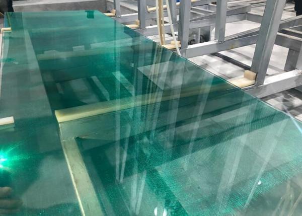 UV Stable SGP Metal Mesh Laminated Glass For Exterior Decoration