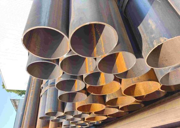 Oil And Gas LSAW Steel Pipe DIN 17100 / ST37-2 / ST44-2 / ST52-3