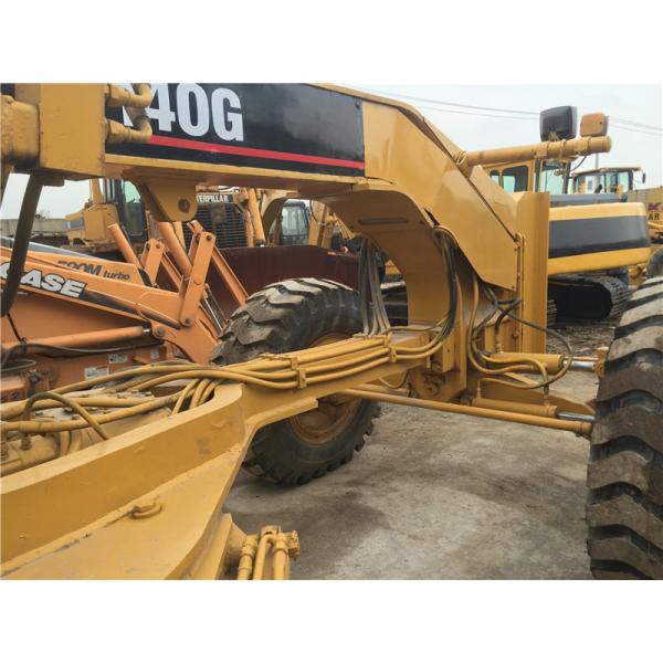 140G Used Motor Grader Caterpillar 12T weight 3306 engine with Original Paint