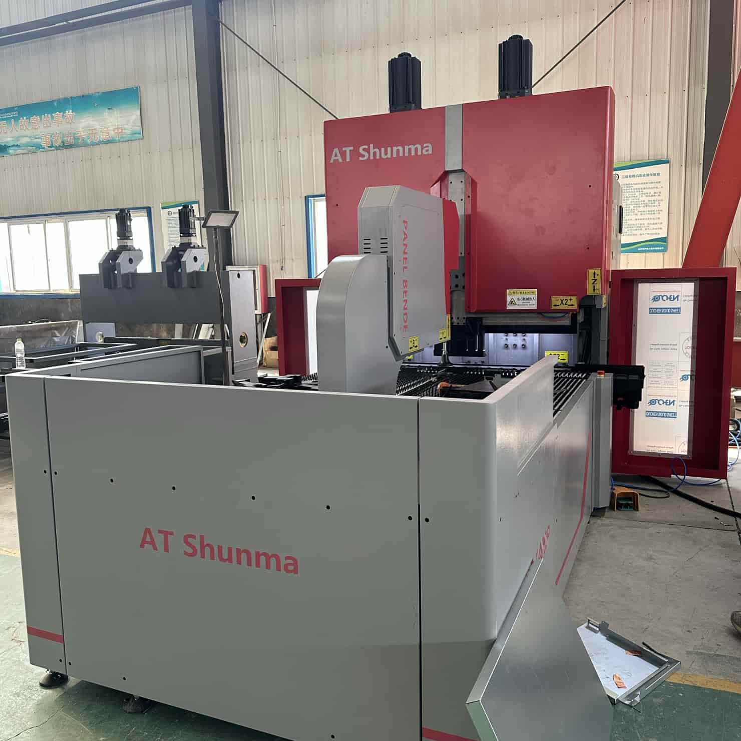 Industrial CNC Panel Bender With 13-64 Axis EtherCAT Control For High Precision