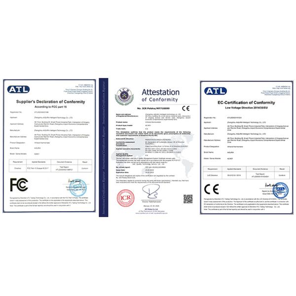 Digital instand reading Aiqura Body Temperature Forehead Non-Contact Infrared Thermometer temperature Gun