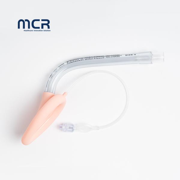 Secure Insertion with Exclusive Soft Seal Cuff PVC and Silicone Laryngeal Mask Airway