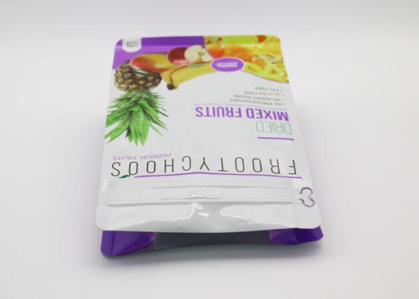 Moisture Proof Plastic Zipper Pouch , Plastic Stand Up Pouches With Zipper