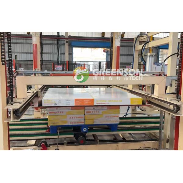 PLC System Controlled PVC Laminated Gypsum Board Machine with 1300mm Laminating Width and 15m/min Speed
