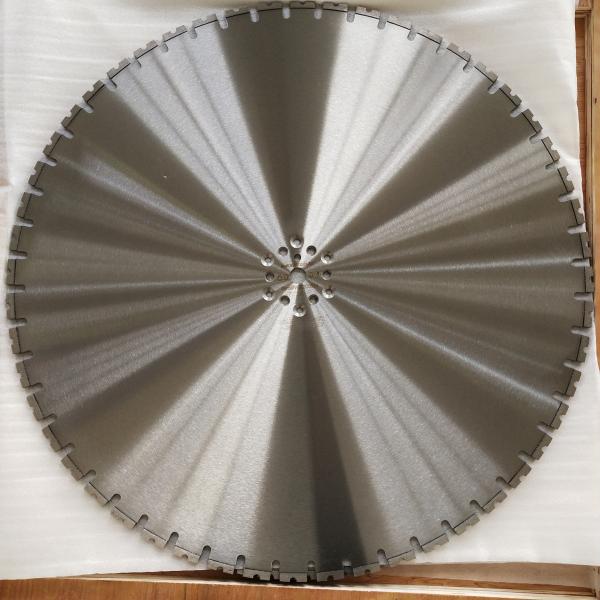 36 900mm Diamond Wall Saw Blades For Heavy Reinforced Concrete / Bridge Deck