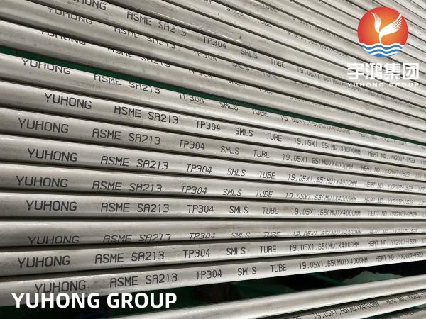 ASTM A213 TP304 Stainless Steel  Seamless Tube for Heat Exchanger Projects