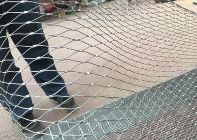 Protection Metal Rope Mesh 304 / 316 Stainless Steel Woven Mesh