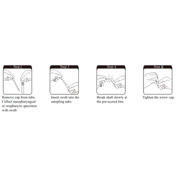 Набор извлечения устранимого набора забора вируса 10ml нуклеиновый кисловочный