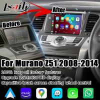 Elevação sem fio da tela dos multimédios HD de Nissan Murano Z51 Carplay Android auto