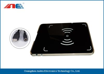 Leitor Writer do RFID USB, leitor Desktop Integrated With Antenna do OEM RFID do HF