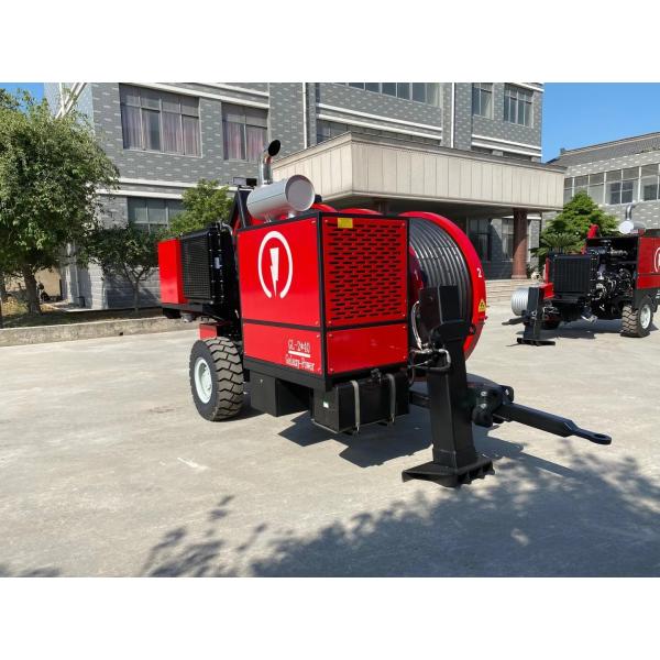 2.5km/H надземная линия гидравлическое оборудование Tensioner кабеля